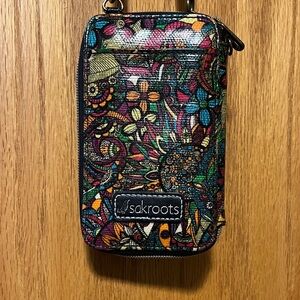 Sakroots Vibrant Multicolor Wristlet